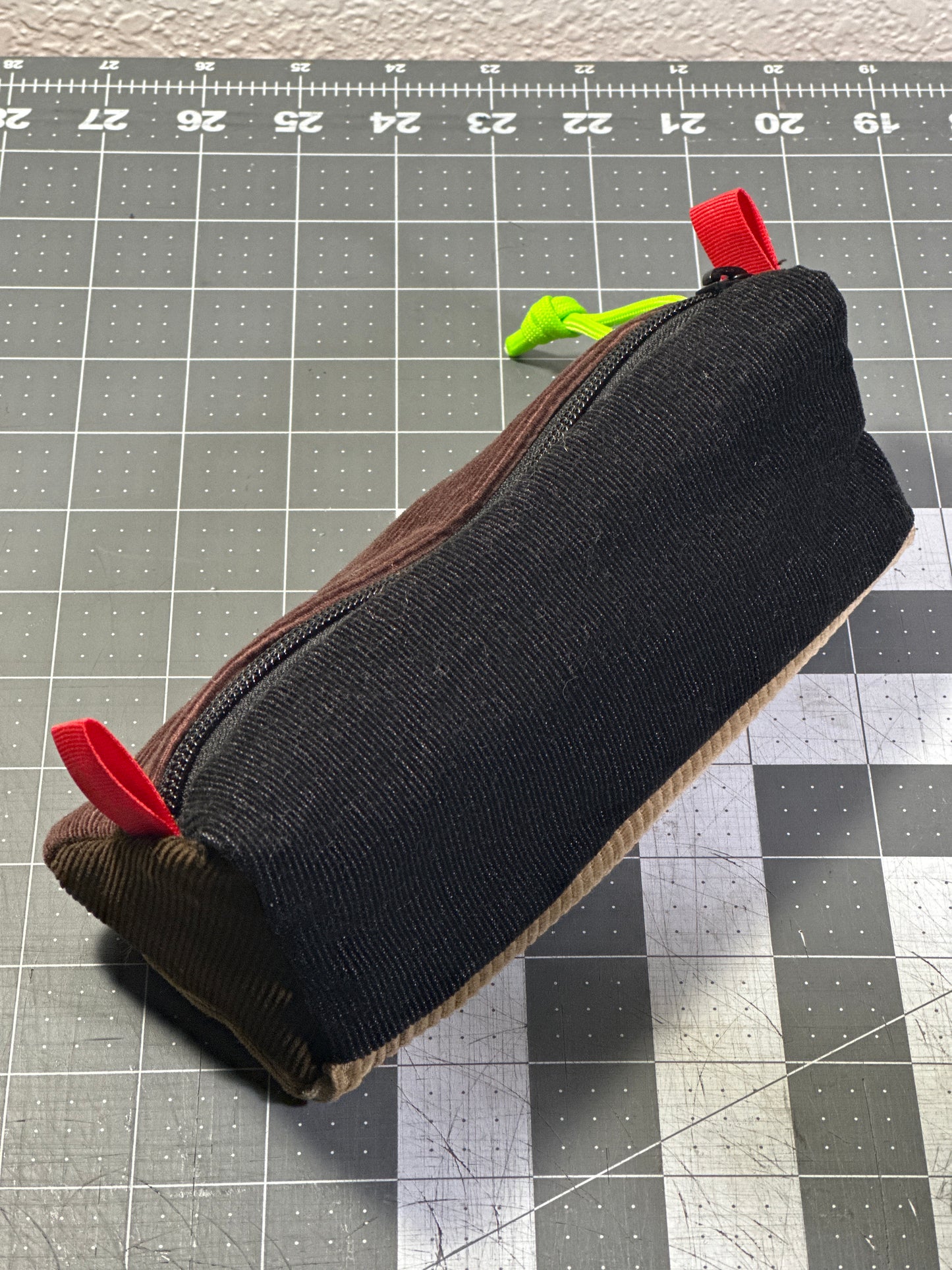 Beta Worn Wear Upcycled Pencil Case 0003 (Medium)