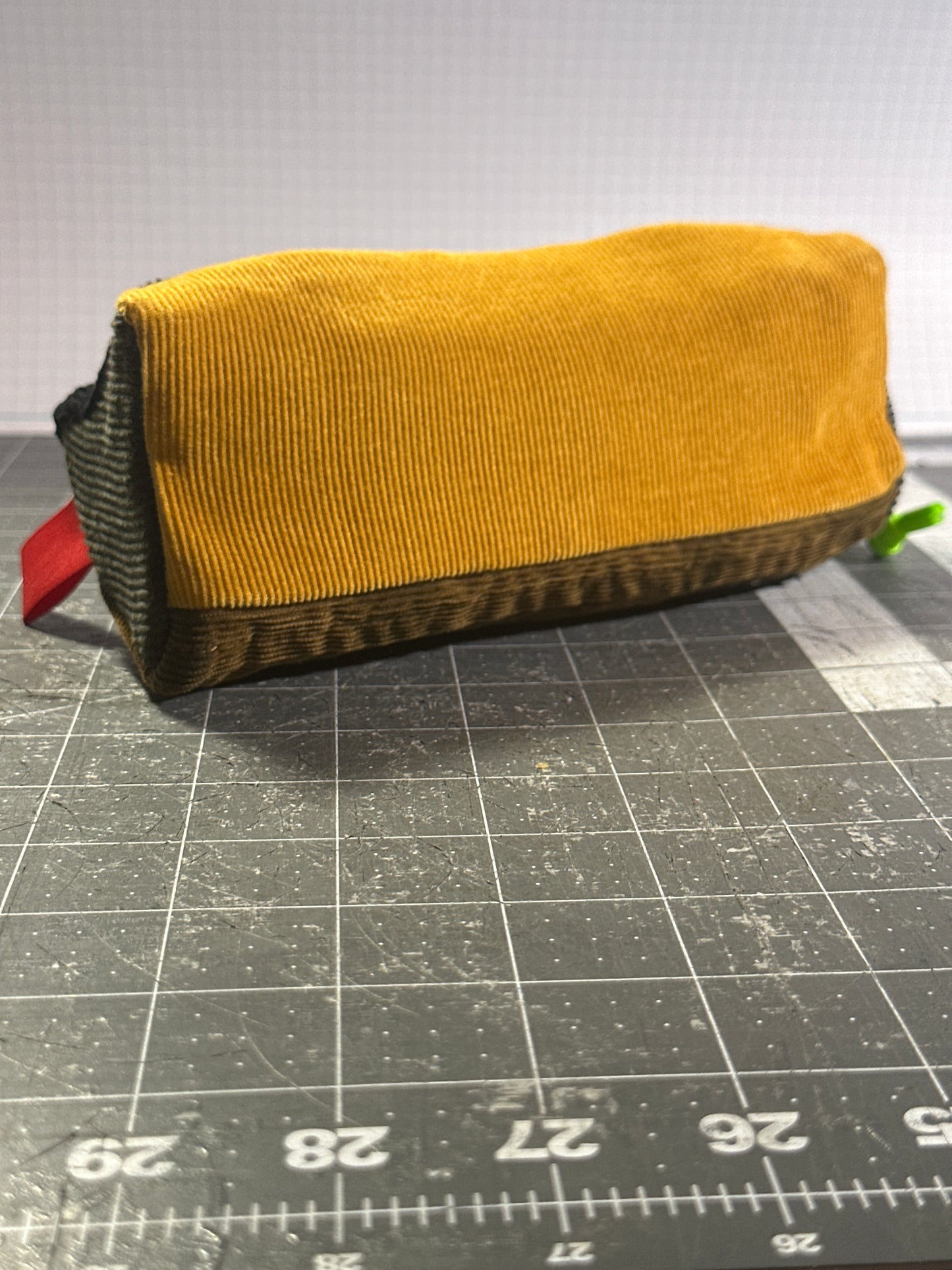 Worn-Wear Upcycled Triangle Pencil Case 0009 (medium)