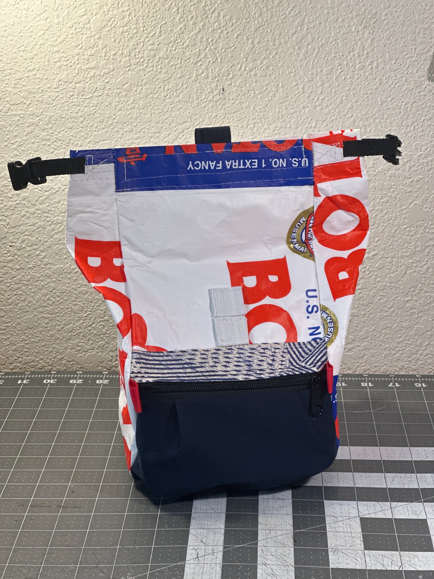 Rice Bag Worn Wear Upcycled Bouldering Pail 0027