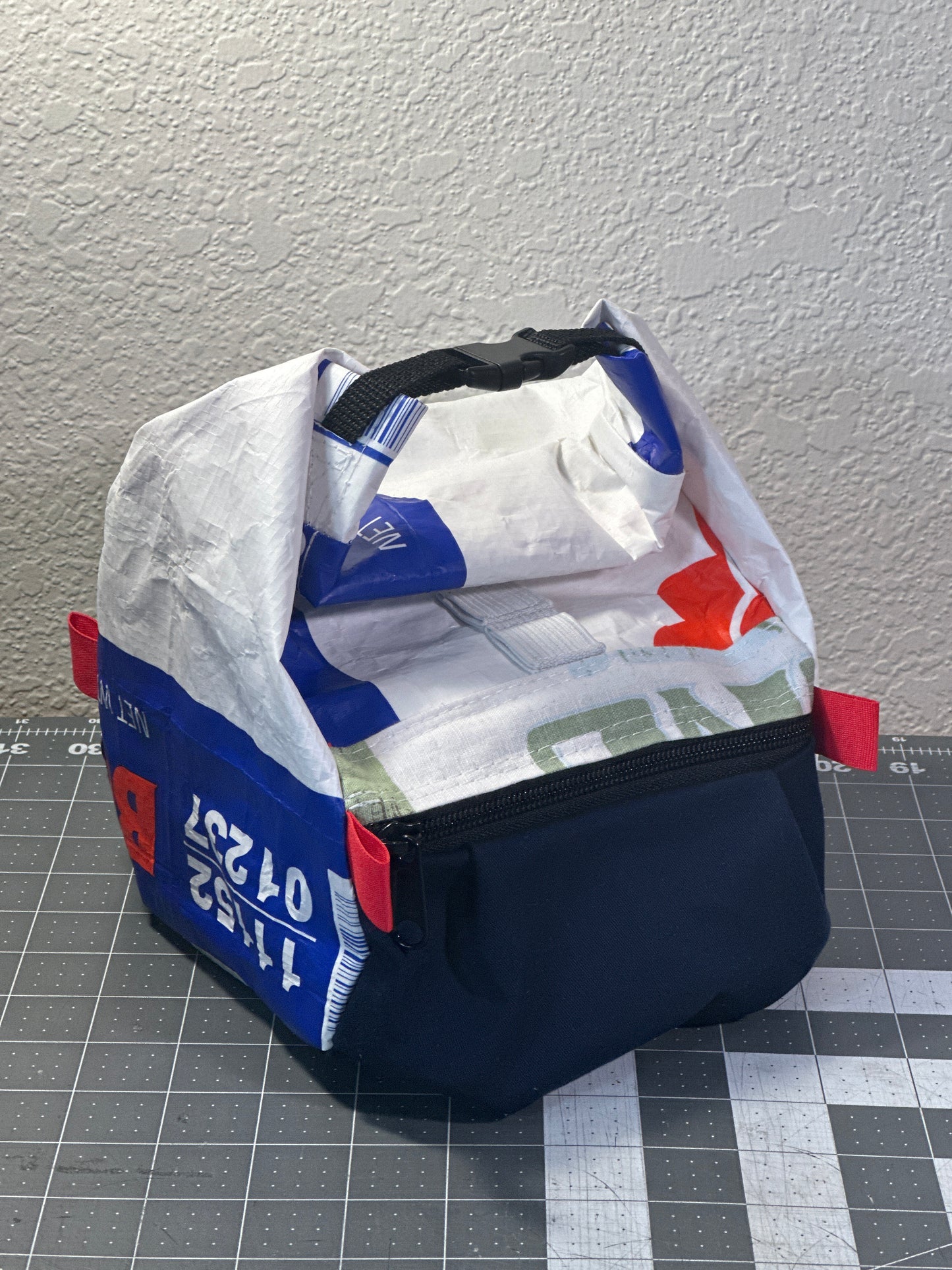 Rice Bag Worn Wear Upcycled Bouldering Pail 0028