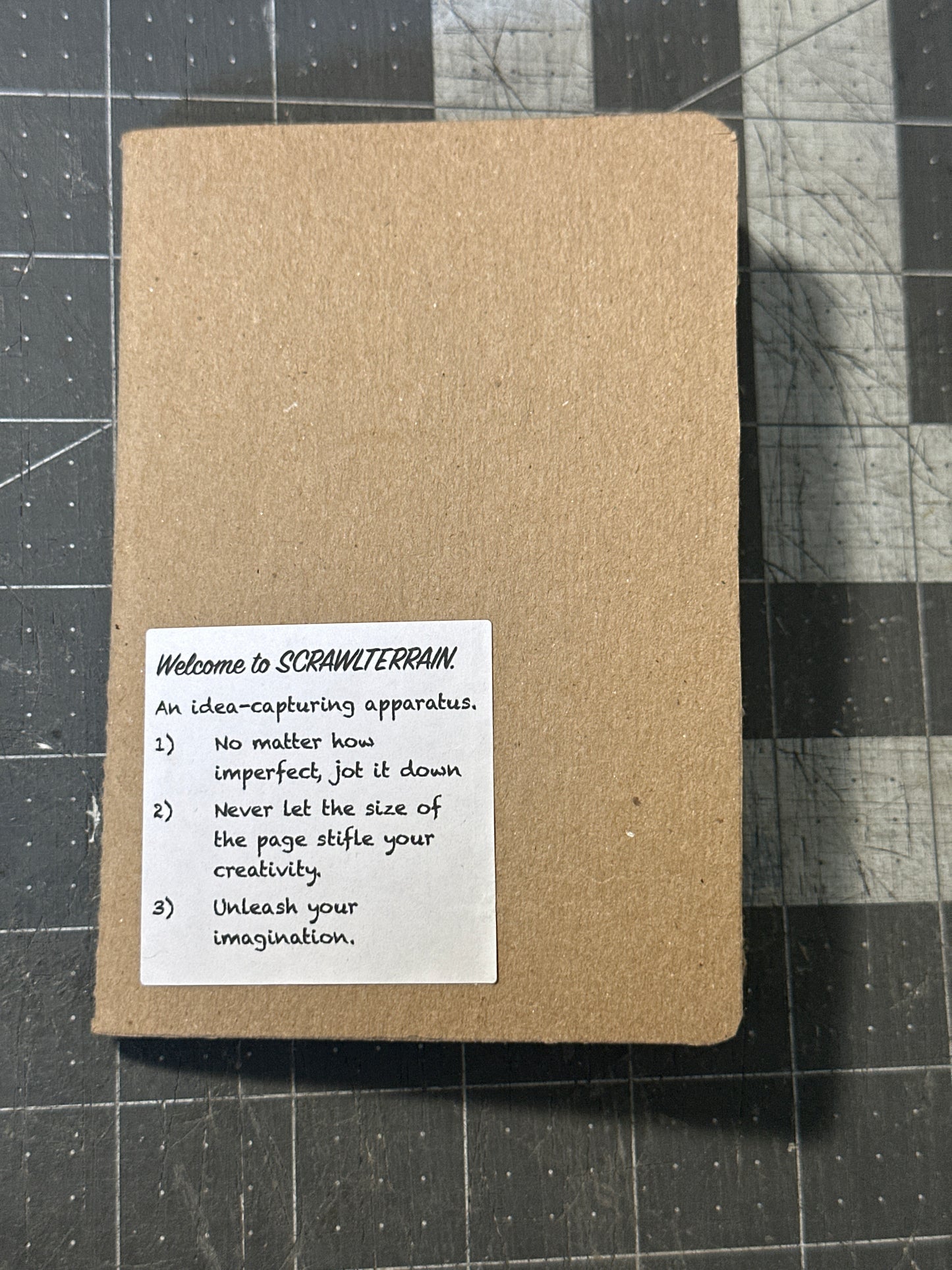 Beta Scrawlterrain Scrawlbook 3.5x5 Portrait-Oriented (individual)