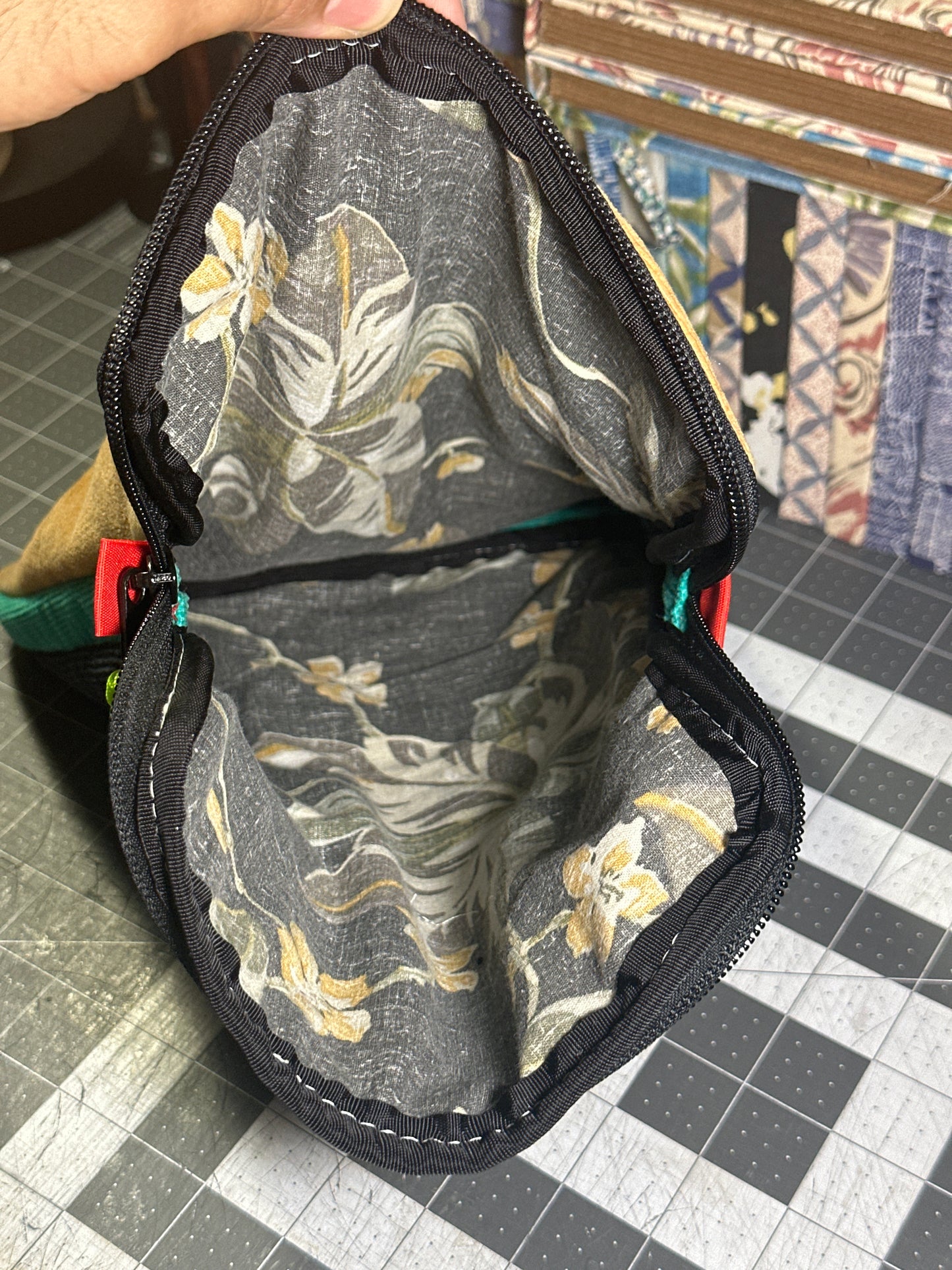 Worn-Wear Upcycled 13” MacBook Air Laptop Sleeve 0007