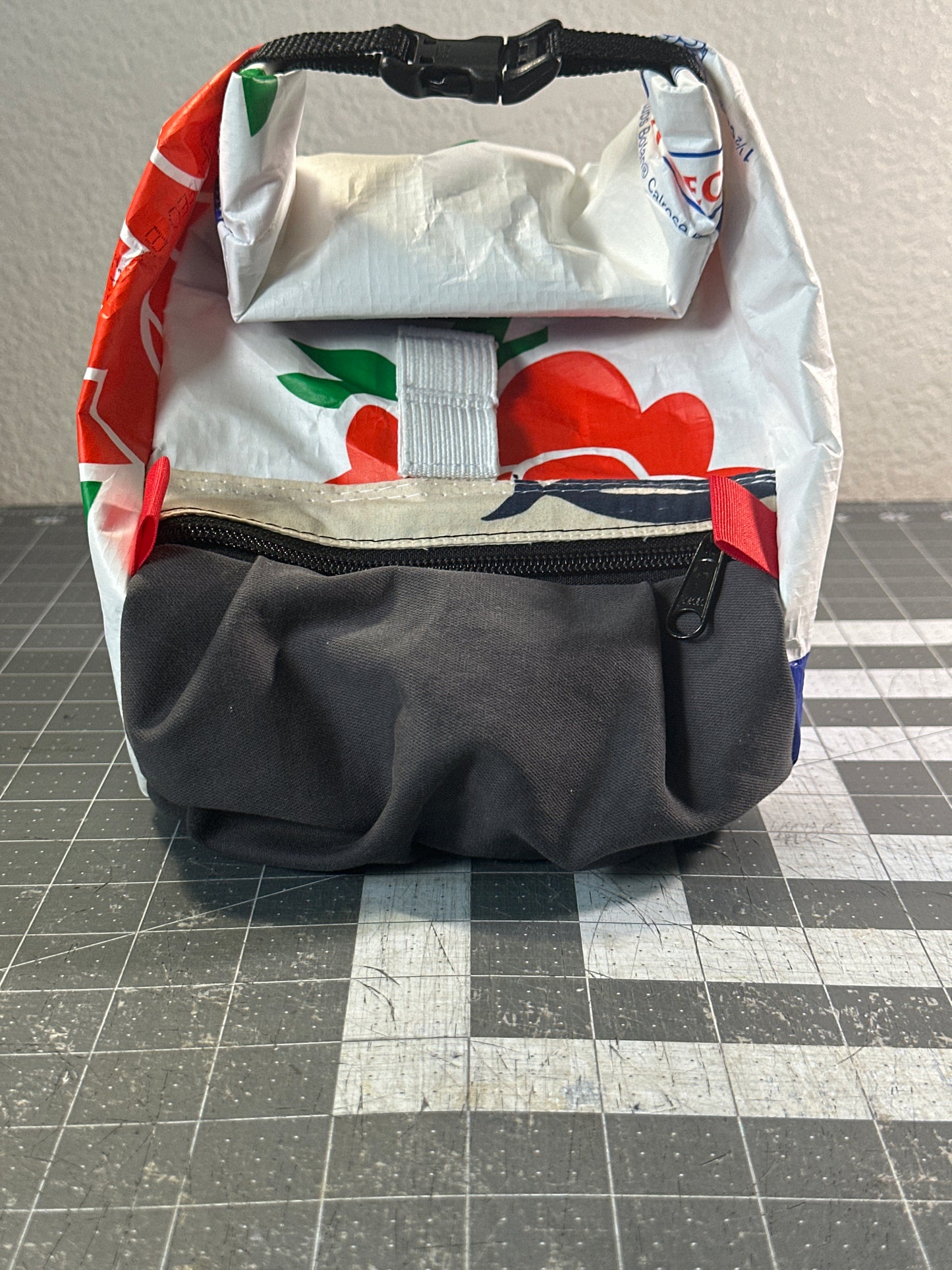 Rice Bag Worn Wear Upcycled Bouldering Pail 0005