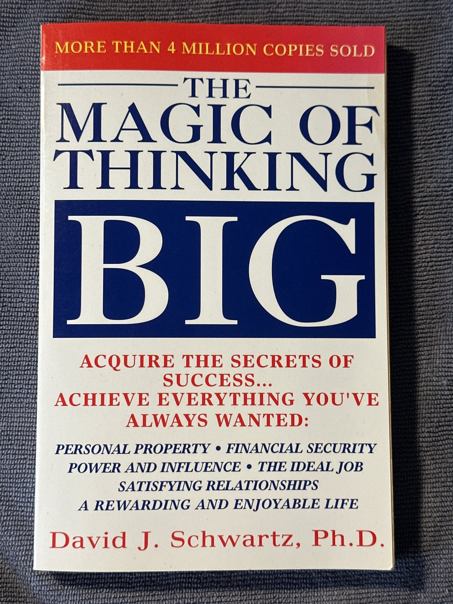 The Magic of Thinking Big