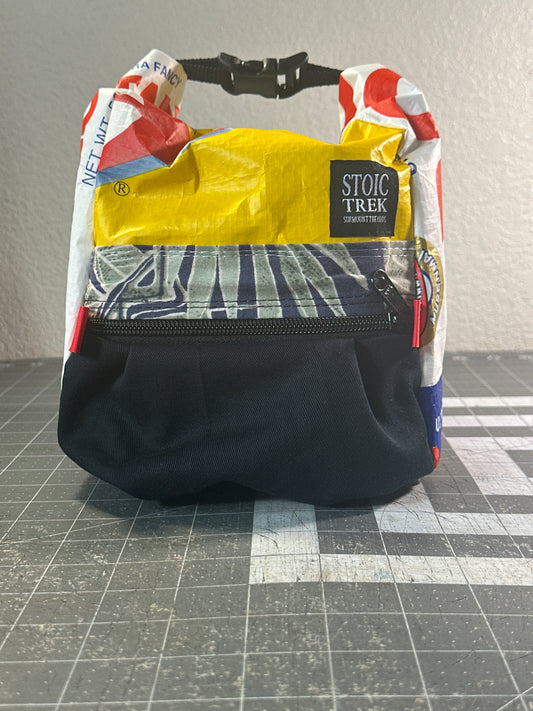 Rice Bag Worn Wear Upcycled Bouldering Pail 0006