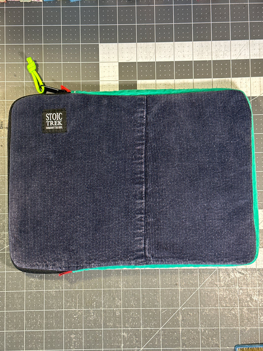 Worn-Wear Upcycled MacBook Air Laptop Sleeve 0006