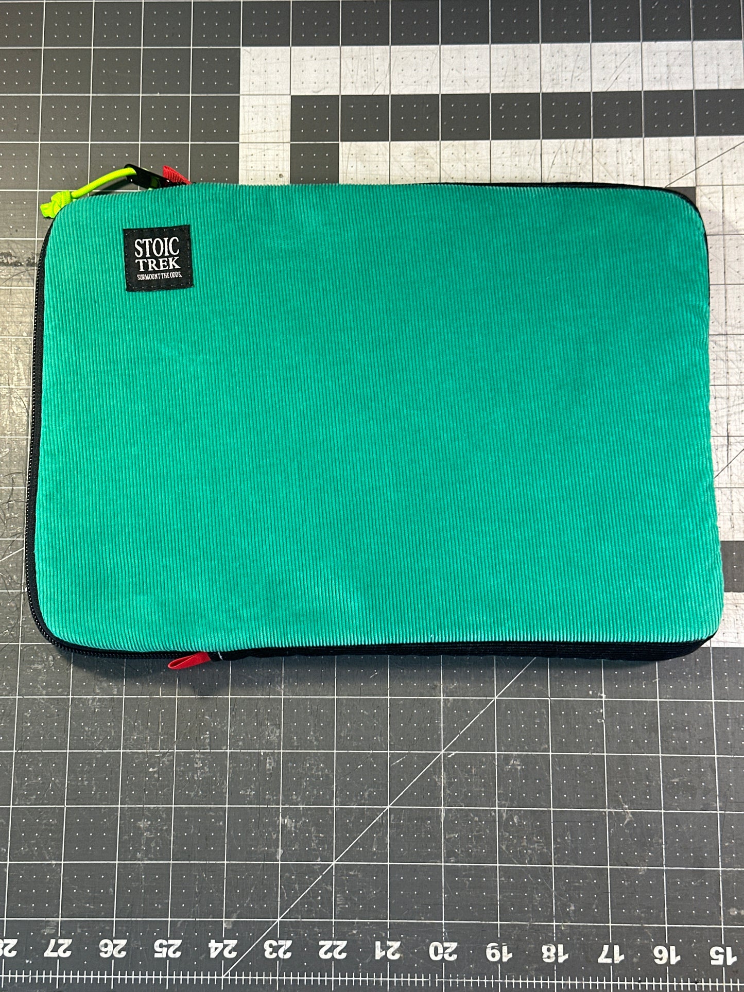 Worn-Wear Upcycled MacBook Air Laptop Sleeve 0004