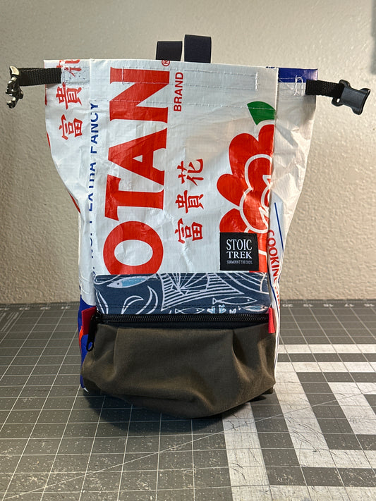 Rice Bag Worn-Wear Upcycled Bouldering Pail 0001