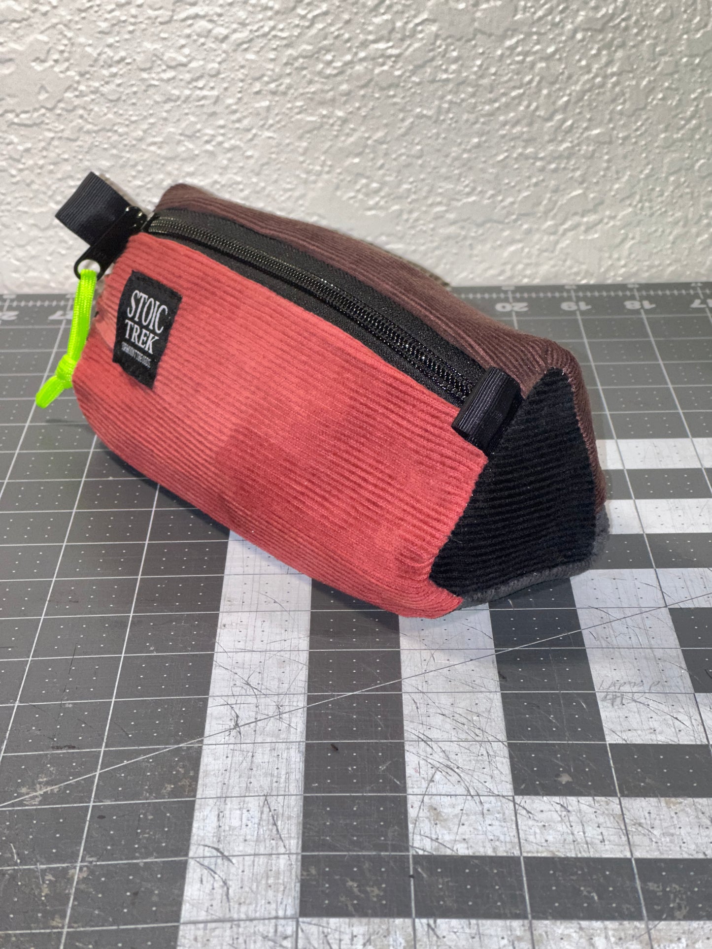 Beta Worn Wear Upcycled Pencil Case 0011 (Medium)