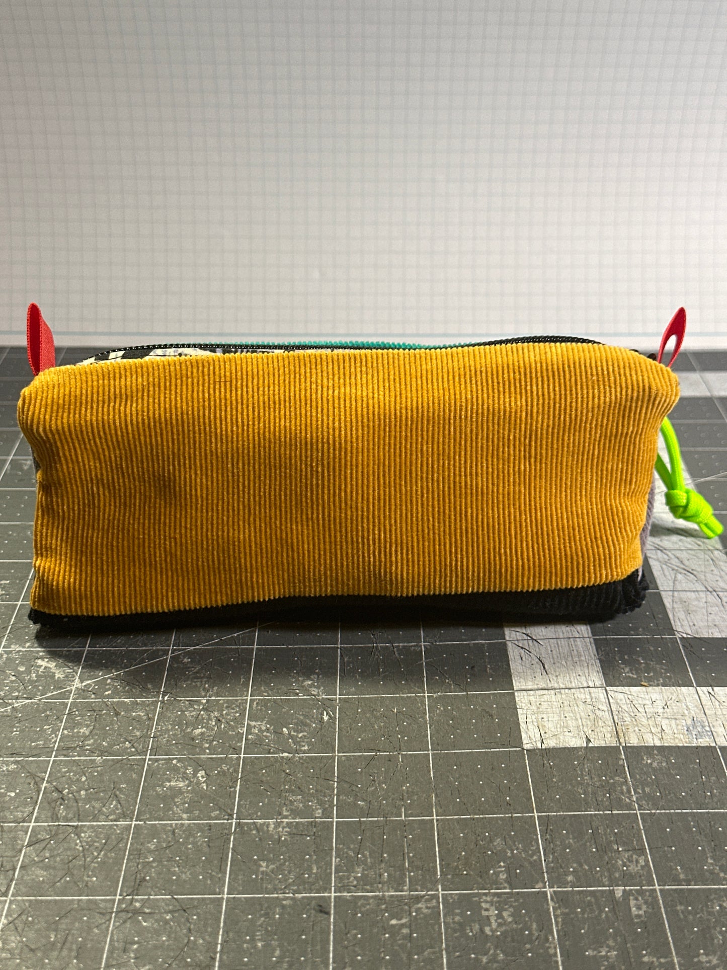 Worn-Wear Upcycled Triangle Pencil Case 0010 (medium)