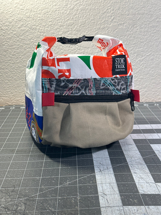 Rice Bag Worn Wear Upcycled Bouldering Pail 0023