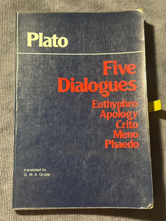 Plato: Five Dialogues