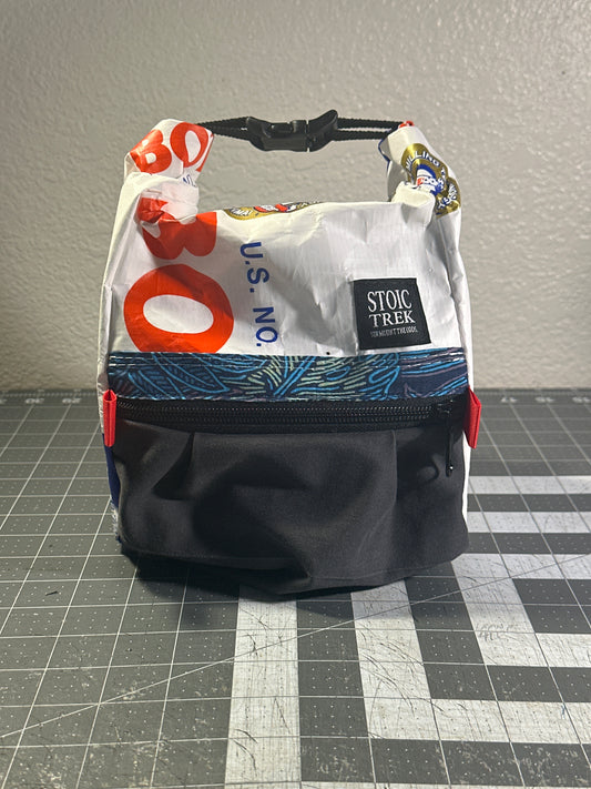 Rice Bag Worn Wear Upcycled Bouldering Pail 0007