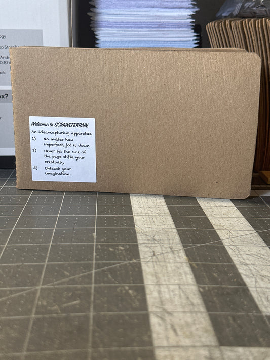 Beta Scrawlterrain Scrawlbook 7.25”x 4.25” Landscape-Oriented (individual)