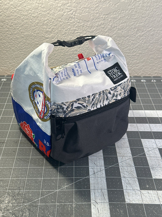 Rice Bag Worn Wear Upcycled Bouldering Pail 0020