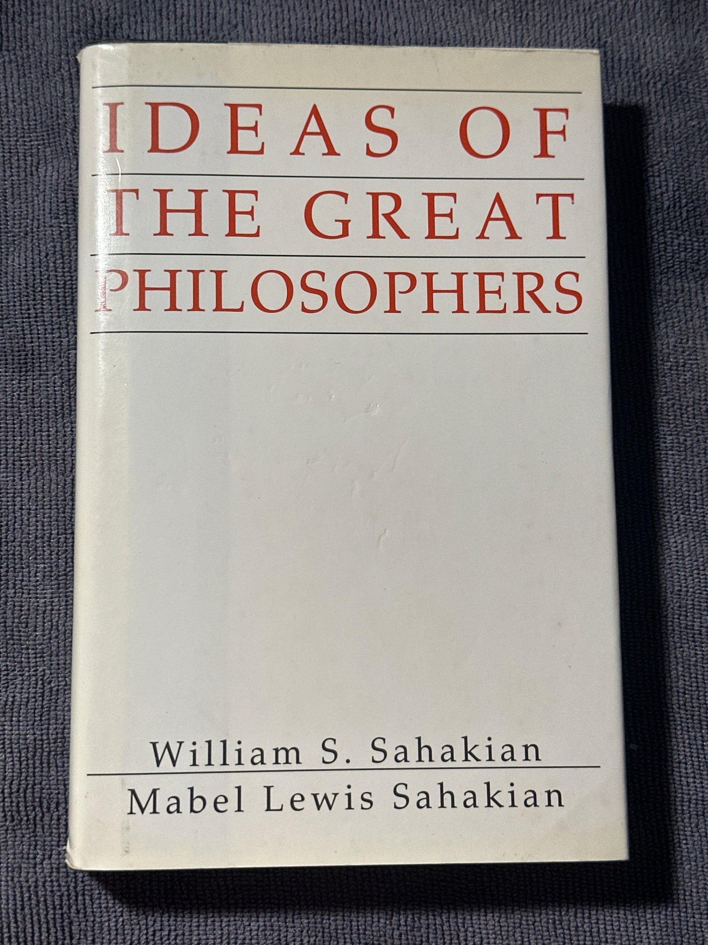 Ideas of the Great Philosophers