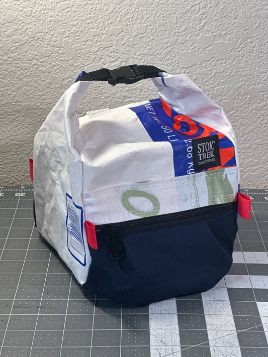 Rice Bag Worn Wear Upcycled Bouldering Pail 0028